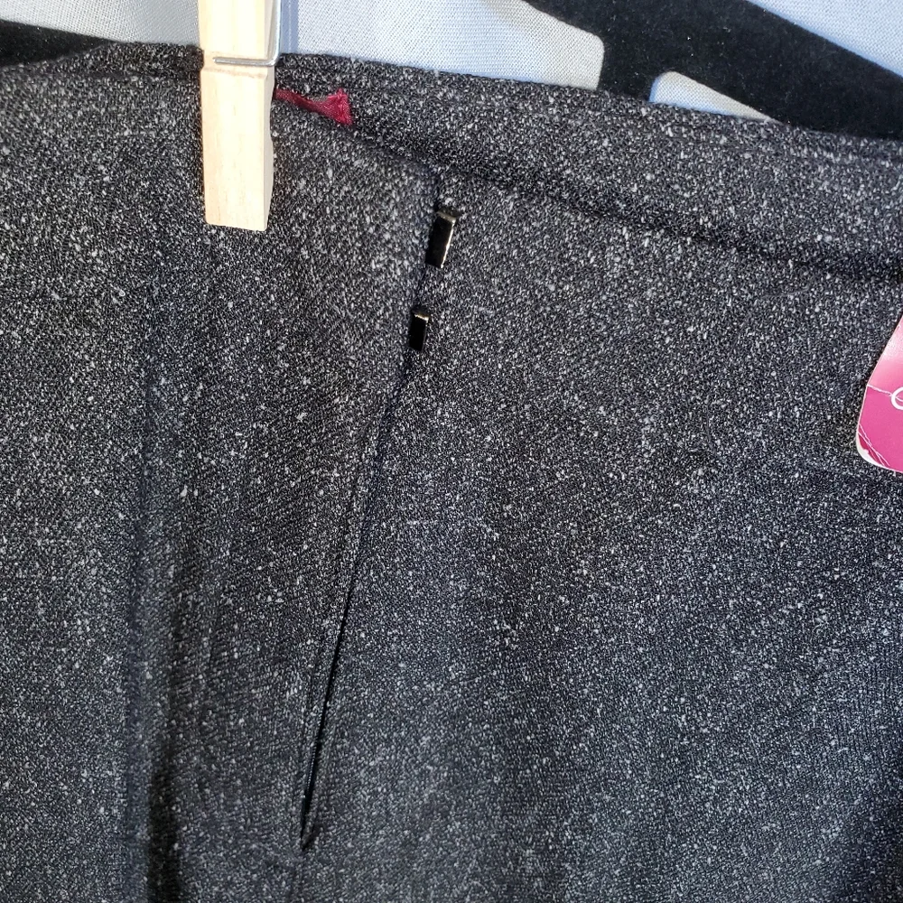 212 Collection Charcoal Tweed Dress Pants Size 18W - Picture 5 of 16